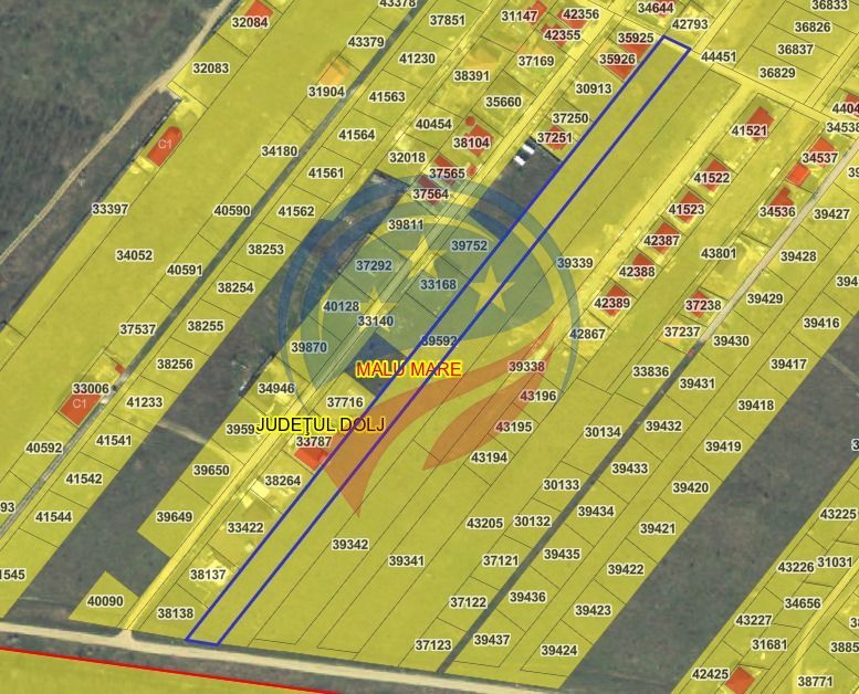 Teren intravilan in spate la Damila, spre padure, 95 euro/mp - Poză 1