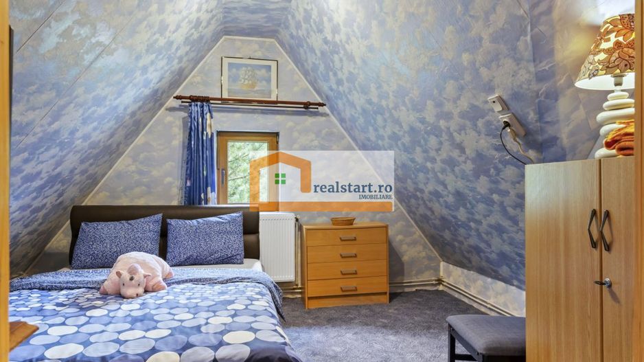 Investitie Sinaia, teren 1000 mp cu expunere Solara, D-30ml, vila interbelica - Poză 15