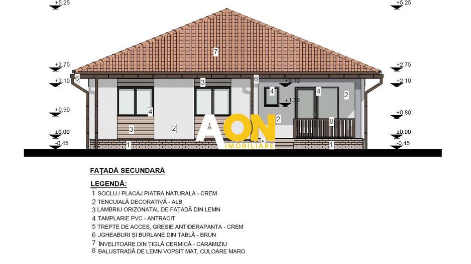 Teren 600 mp, proiect casă 4 camere + autorizație și utilități, Ciugud - Poză 6