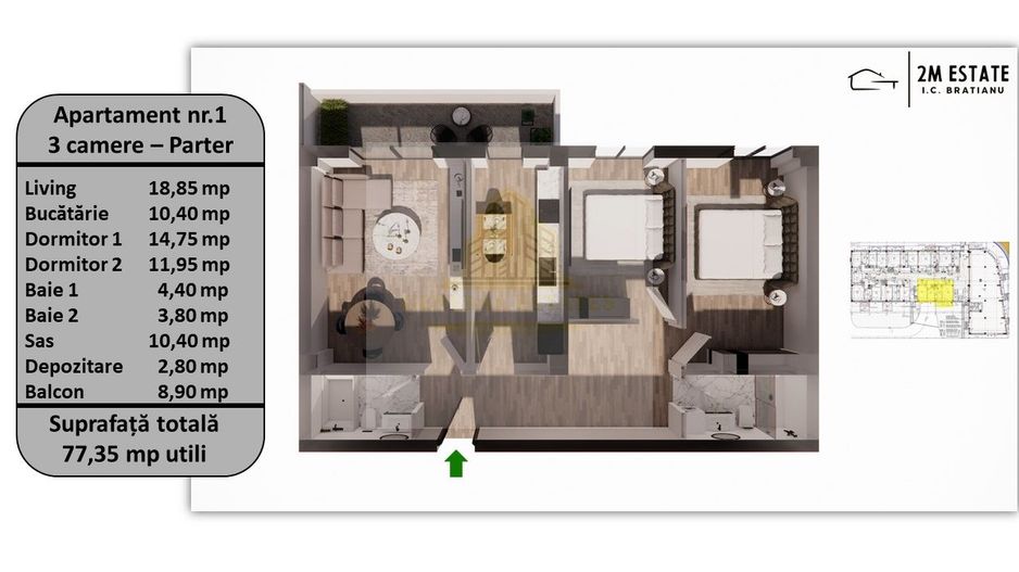 2M Estates - Poză 28