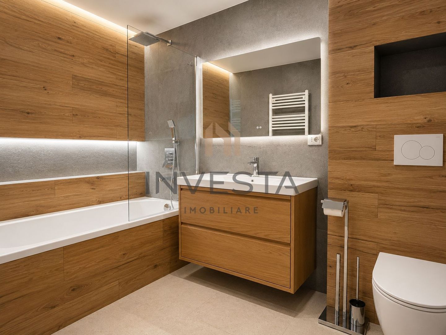 Apartament cu 3 camere si parcare de inchiriat in ansamblul Wings! - Poză 9