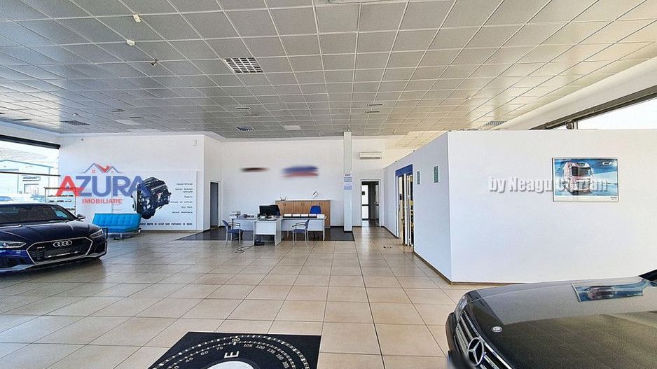 Spatiu Showroom + parcare, Stradal, DN65 Tiriac Auto Albota Pitesti - Poză 4