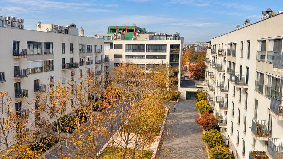 Penthouse duplex cu șemineu, saună și vedere la parcul Carol - Poză 23