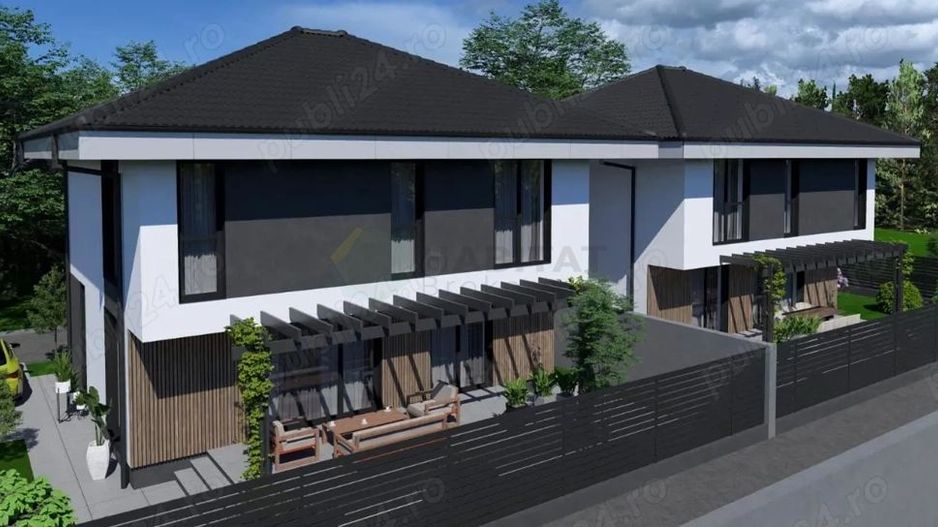 Vila individuala 4 camere Otopeni-23 August - Poză 7