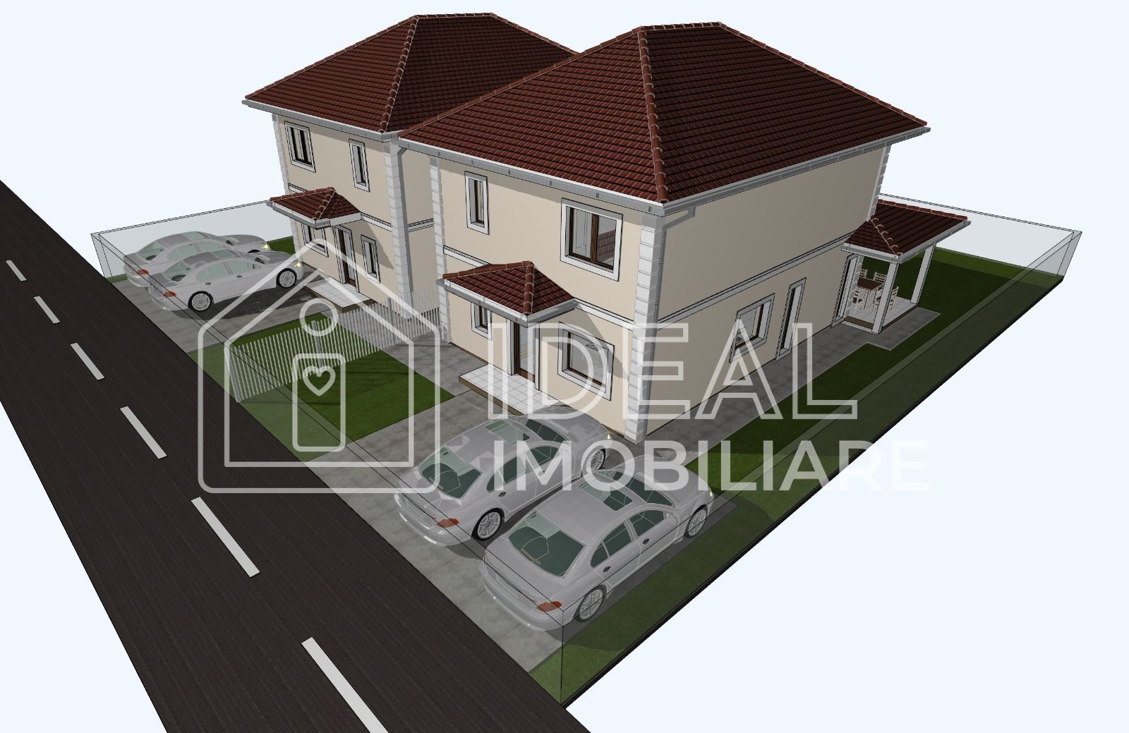 Casa Individuala Moderna cu 4 camere si 318 mp teren, in Selimbar - Poză 3