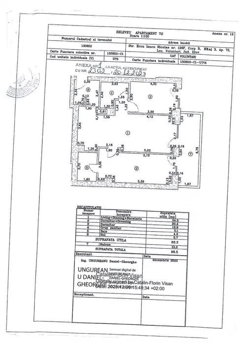 APARTAMENT 3 CAMERE | PRIMA INCHIRIERE | EROU IANCU NICOLAE - Poză 8