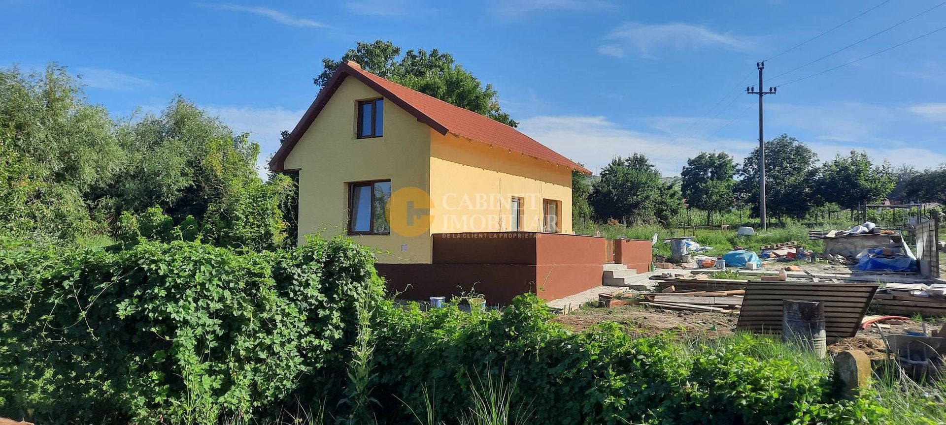 🏡Casă Plan Parter+Mansardă Voinești 60 mp utili + 400 mp teren - 59.900 Euro 💰 - Poză 1