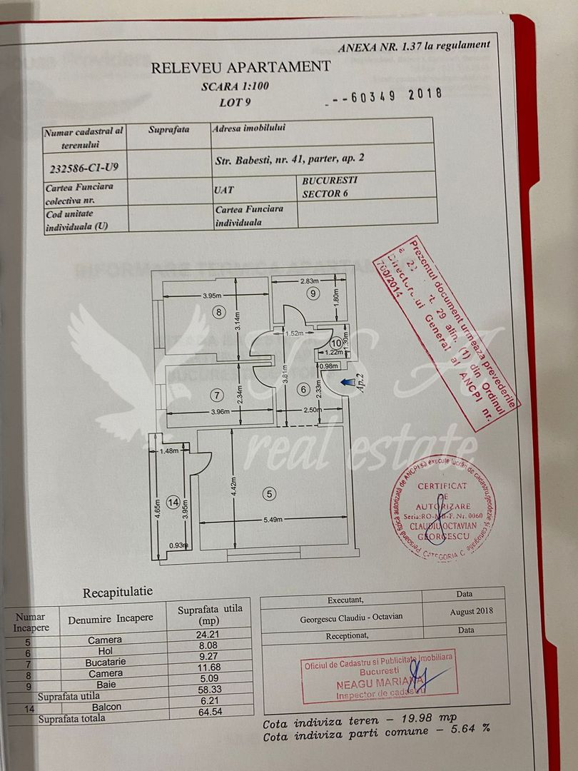 Apartament 2 camere, Bloc NOU, 0%comision, Parcare, Prima inchiriere - Poză 12