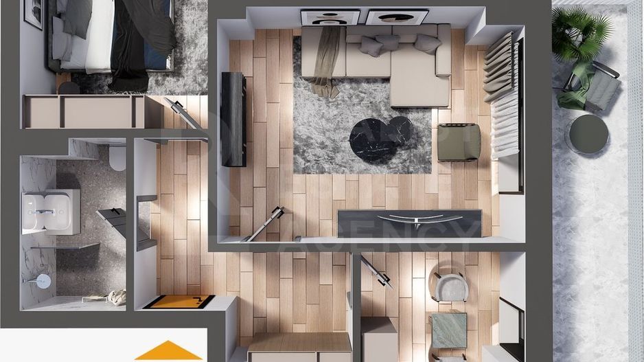 Vânzare, apartament, 2 camere, Iași - Poză 1