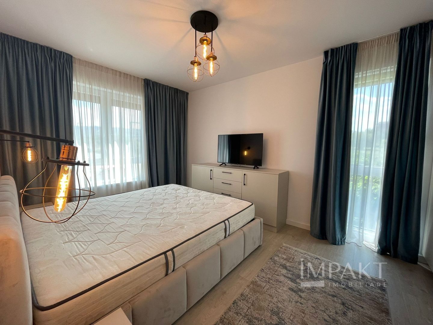 De Inchiriat: Apartament cu 2 camere in Buna Ziua - Poză 4