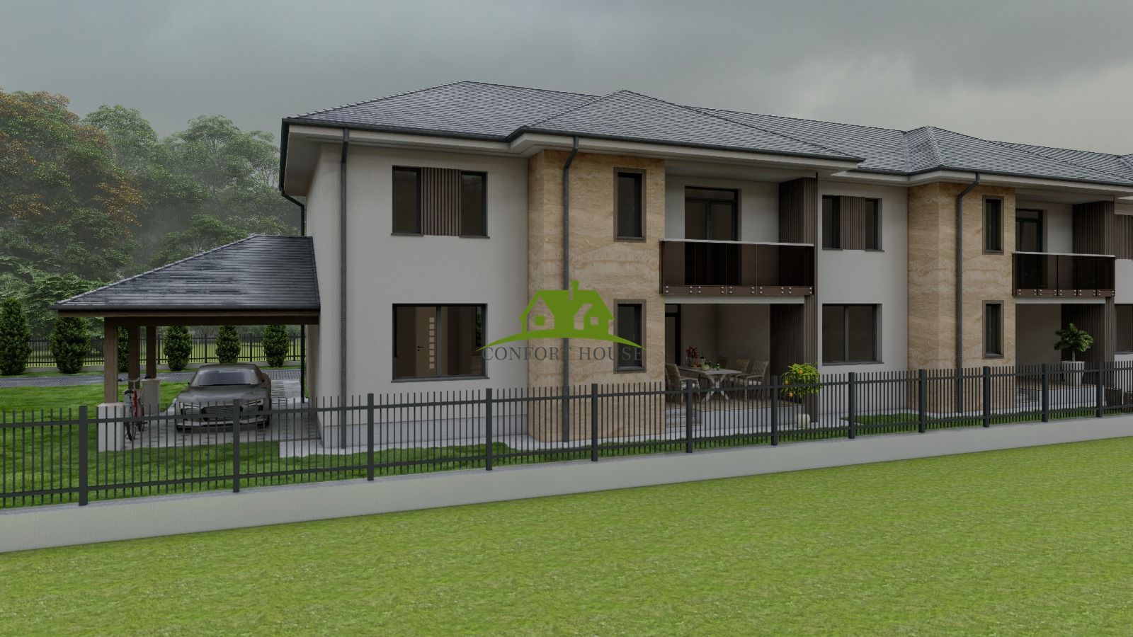 Casa noua P+E zona Lespezi-Goranu la 2,5km min de oras - Poză 10