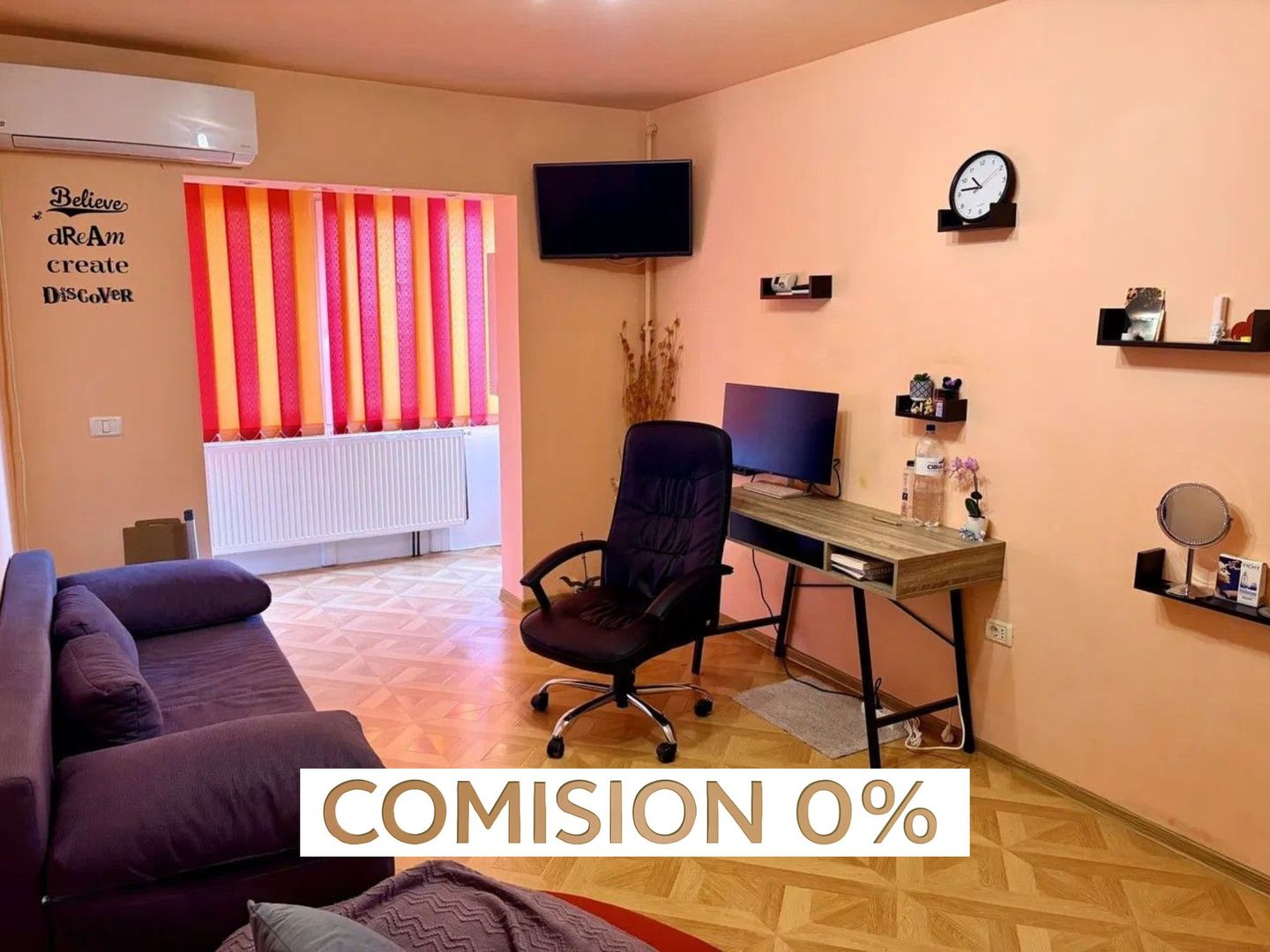 Apartament 2 Camere, 40mp, Centrala, Izolata, Girocului, Comision 0% - Poză 1