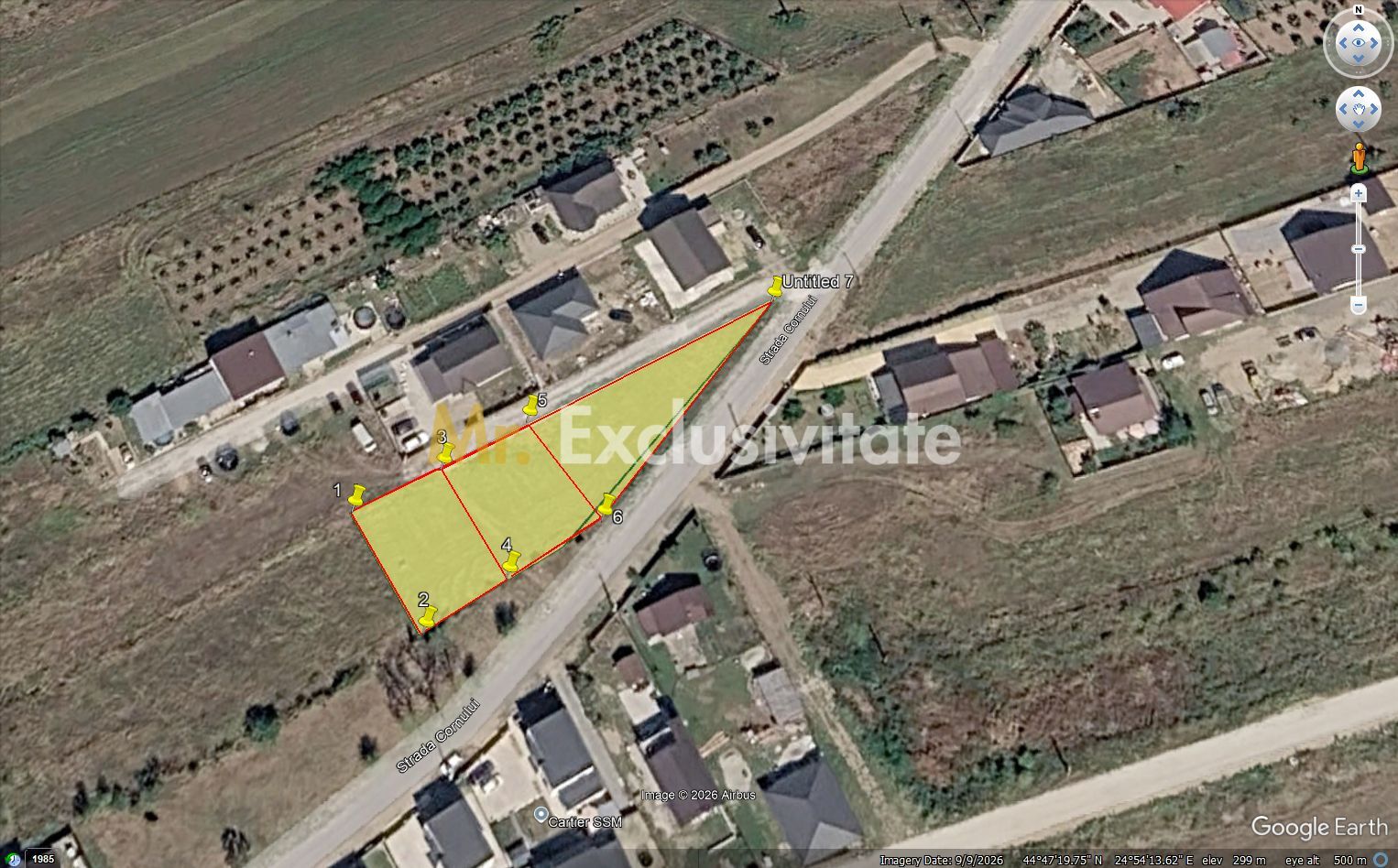 TEREN INTRAVILAN 3 LOTURI | 1.334 MP | BRADU | POTENȚIAL INVESTIȚIONAL - Poză 6