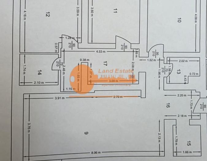 Apartament 4 camere | Bloc nou | Etaj 1 | Metrou Piața Iancului - Schiță 10