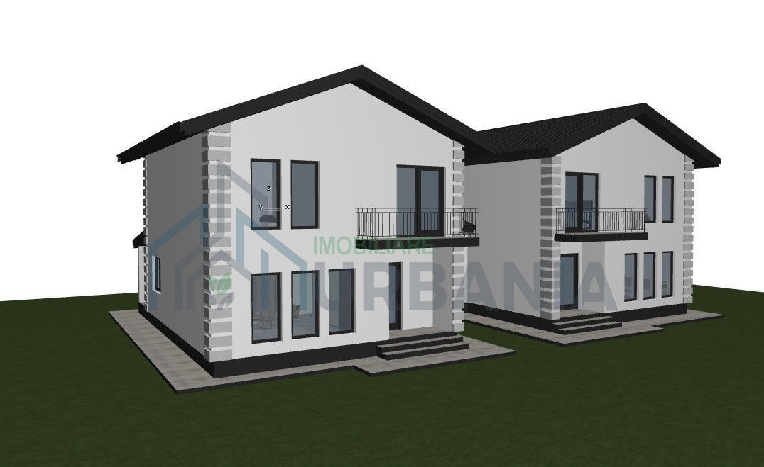 Casă tip duplex de vânzare în Miroslava, str. George Topârceanu - Poză 1