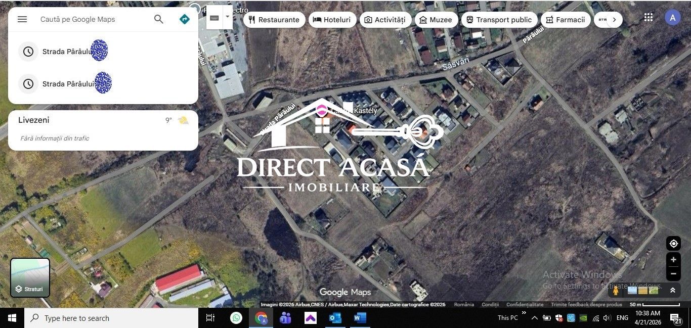 Teren intravilan 653 mp, Livezeni, utilitati, drum acces - Poză 2