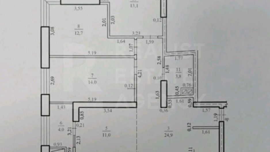 Vânzare, apartament, 3 camere, bulevardul Cuza Vodă, Botanica - Poză 24