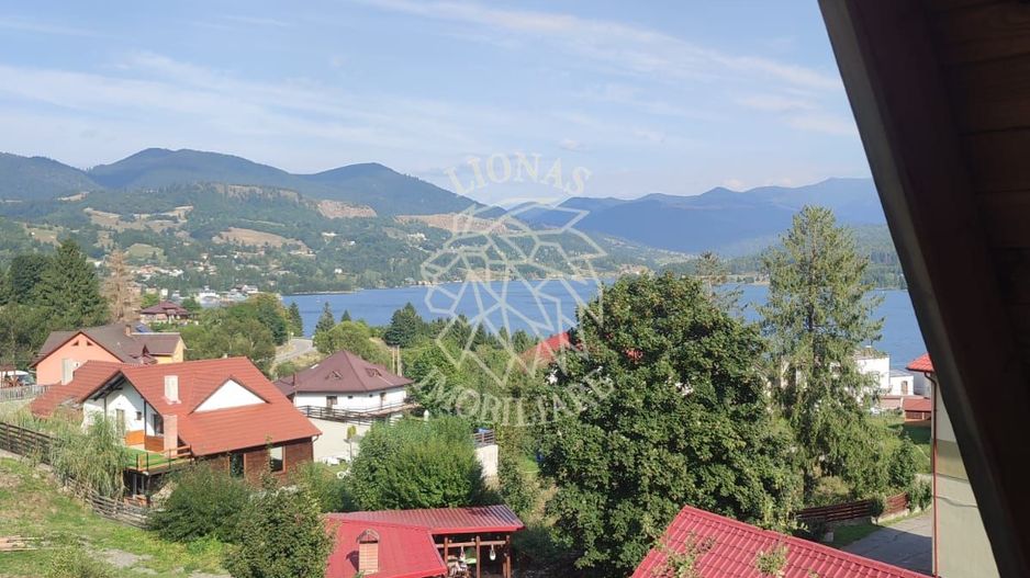 Cabana Finisata 160 mp -teren 4100 mp-Panorama spre Lac Colibita - Poză 2