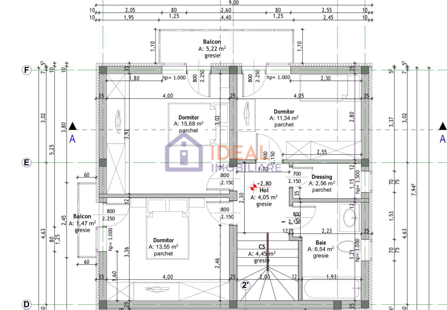 Duplex La CHEIE cu 4 camere, in Cisnadie - Schiță 26
