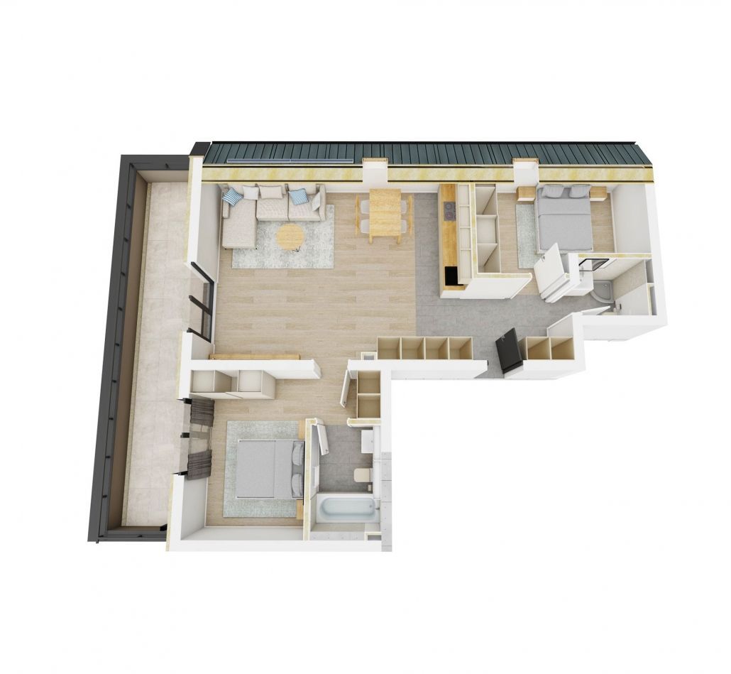 Apartamente decomandate | Lift | Gradina proprie | Dezvoltator - Poză 16