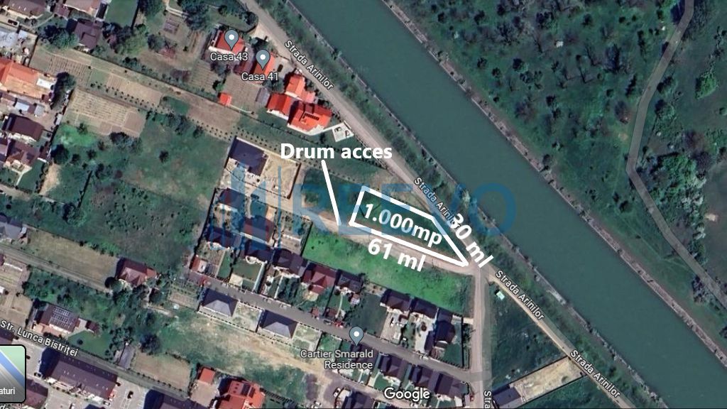 Teren de vânzare 1.000mp Gherăiești - Poză 4