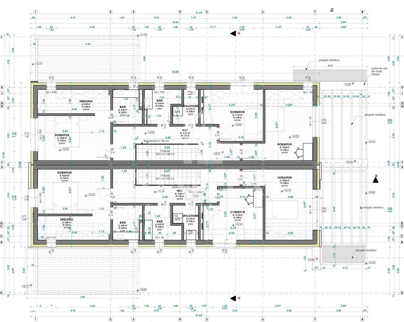 Casă duplex premium | Voroneț |4 camere, eficiență energetică NZEB - Schiță 5
