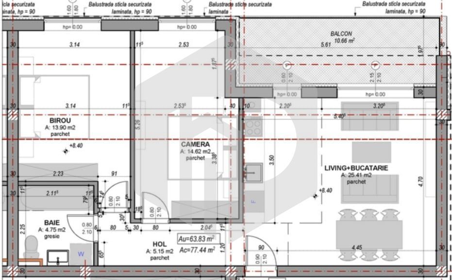 Apartament 3 camere - La cheie - Dedeman - 0% Comision - Poză 4