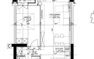 Apartament cu 2 camere, 55 mp, loc de parcare inclus - Poză 7