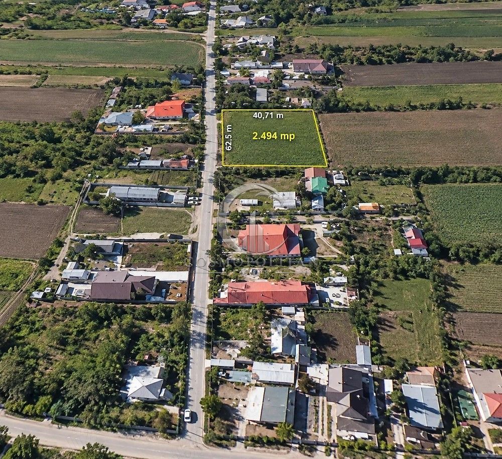 Teren intravilan ~ zona Ograzile/MEREI ~ S=2500mp ~ d=40m ~ - Poză 1