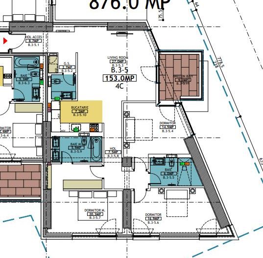 Apartament Premium 4 Camere – One Herăstrău Towers - Poză 3