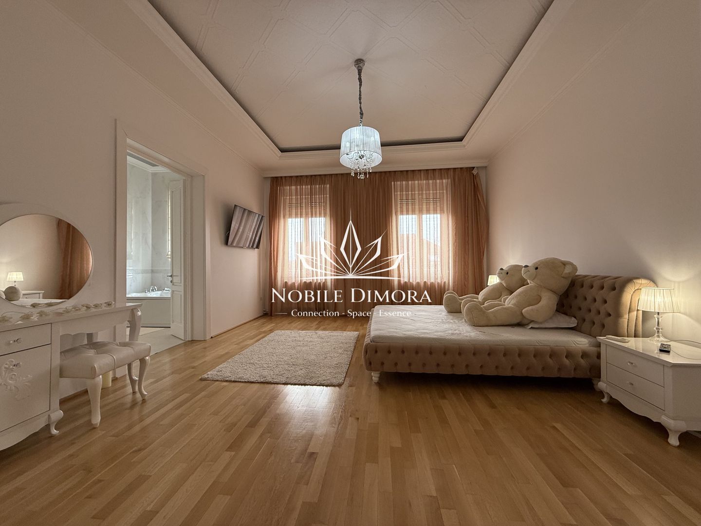 Apartament istoric de lux cu 3 camere de 130mp langa Prefectura - Bastion - Poză 9
