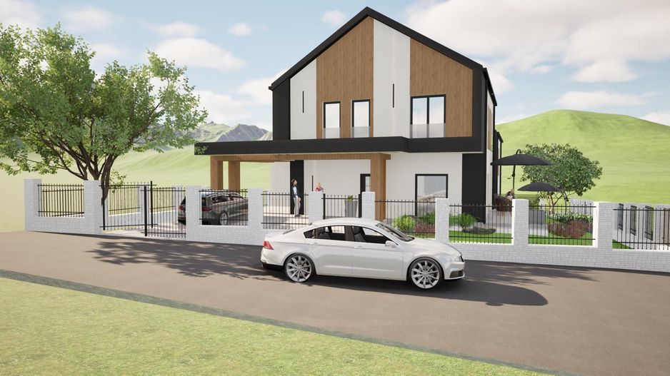 Casă single modernă, eficientă energetic și curte generoasă - Poză 15