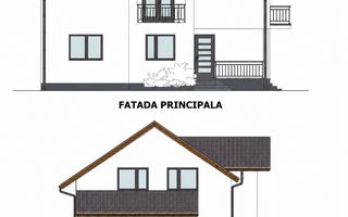 Casă singur în curte, materiale premium Corunca (4camere) - Poză 6