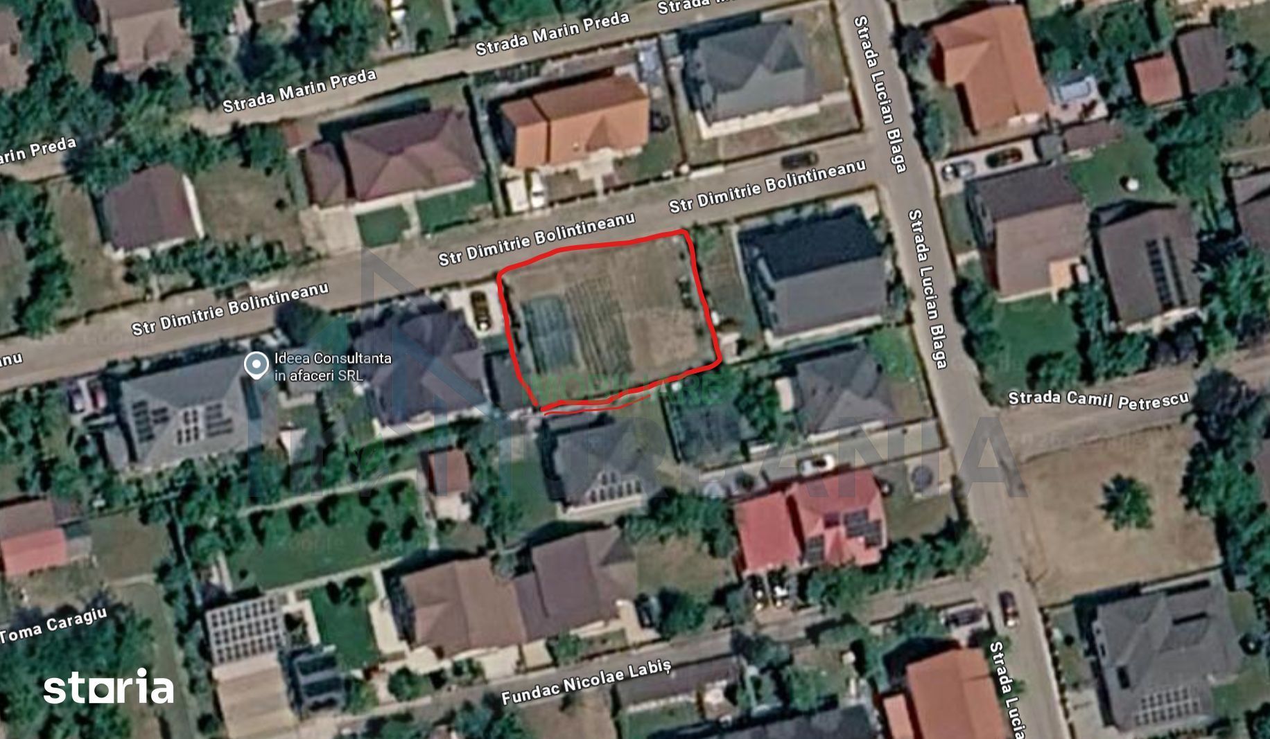 Teren de vânzare în Valea Lupului, Str. Dimitrie Bolintineanu - Poză 1
