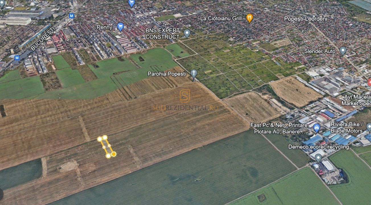 Teren 5000 mp, deschidere dubla - Popesti Leordeni, zona excelenta - Poză 13