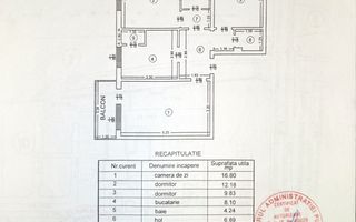 Apartament 3 camere/Zona galata/Decomandat - Poză 6