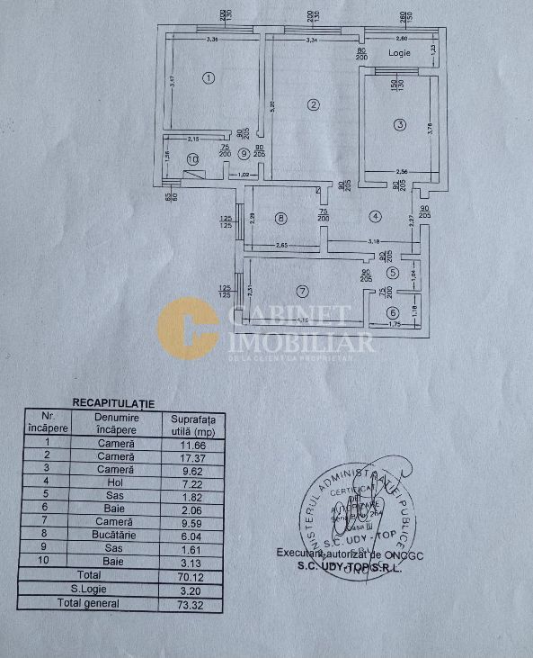 3 Camere Renovat, 2 Bai - Etaj 3 - Zona Cantemir - Fara Risc - Poză 11
