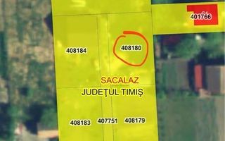 COMISION 0 | Teren intravilan | 505 mp | Zona Sacalaz - Poză 1