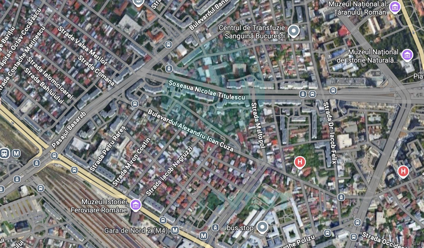 2 camere lângă metrou Gara de Nord Bloc anvelopat - Poză 3