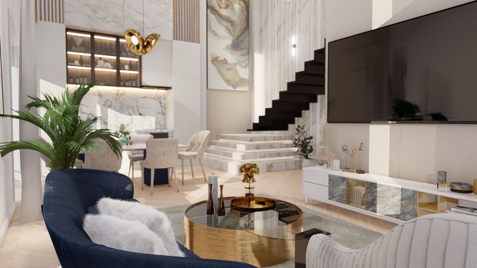 Penthouse exclusivist cu terasă generoasă și vedere spectaculoasă - Poză 1