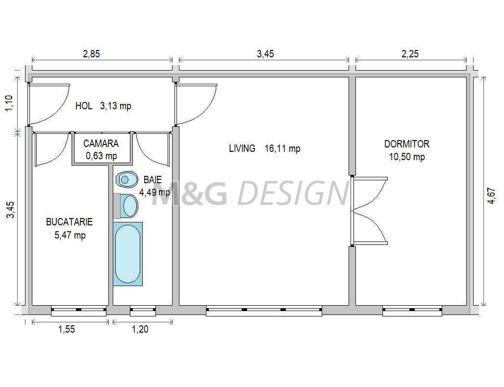 Apartament 2 camere parter Piata Doina - Poză 1