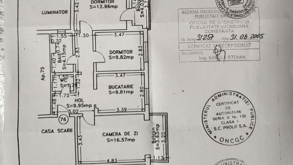 Vand ap 3 camere - Poză 2