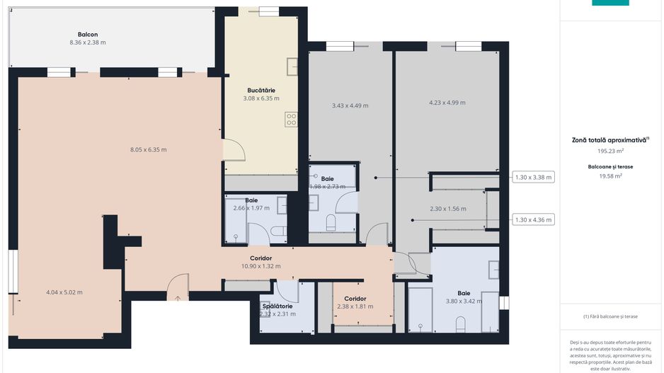 Apartament de Lux cu 3 Camere în Zona Dorobanți - Poză 8