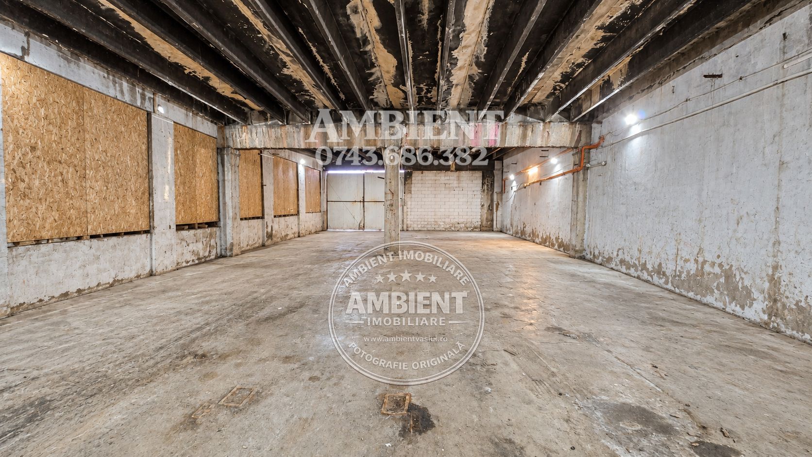 ANSAMBLU INDUSTRIAL HALĂ + CLADIRE BIROURI, 686 mp, VASLUI - ZONA INDUSTRIALĂ - Poză 12