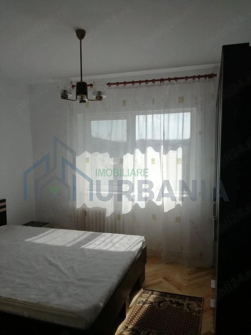 Apartament 3 camere decomandat, Podu Roș, Iași - Mobilat, utilat, centrală termică - Poză 3