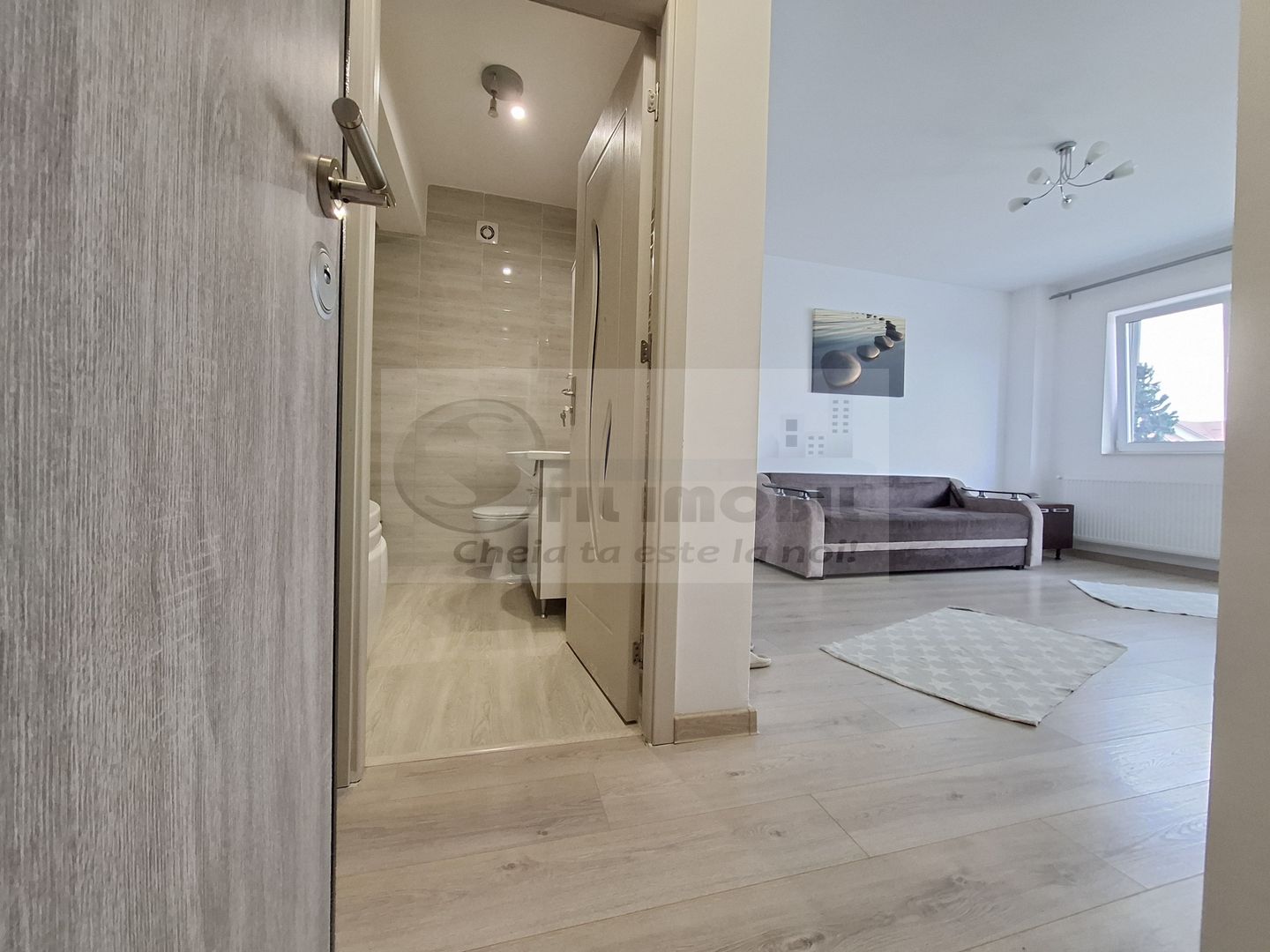 Apartament 1 camera, bloc nou, mobilat complet, Galata, cartier nou - Poză 11