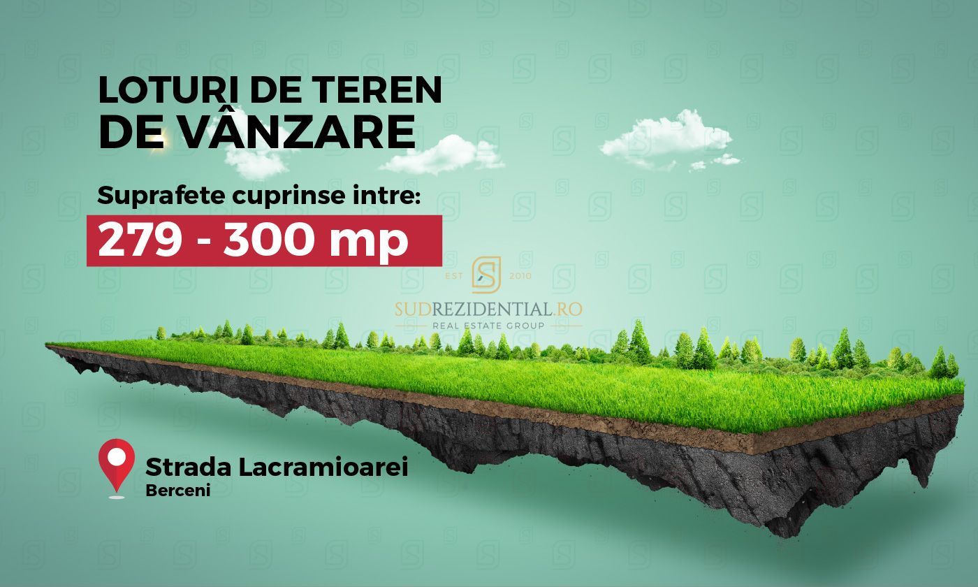 Lot de teren de vanzare, Comuna Berceni, 300 mp, locatie excelenta - Poză 2
