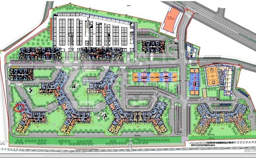 Apartament cu 2 camere, priveliste spre Lac - Schiță 6