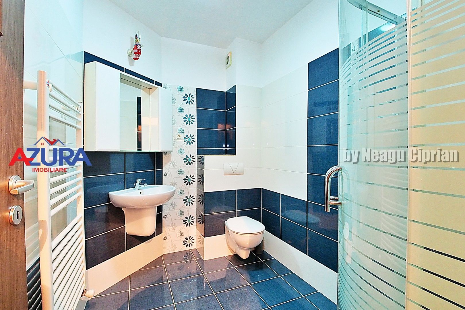 AZURA Imobiliare - Ap 3 camere + Garaj, Et 3, ULTRACENTRAL, Bloc Nou - Poză 14