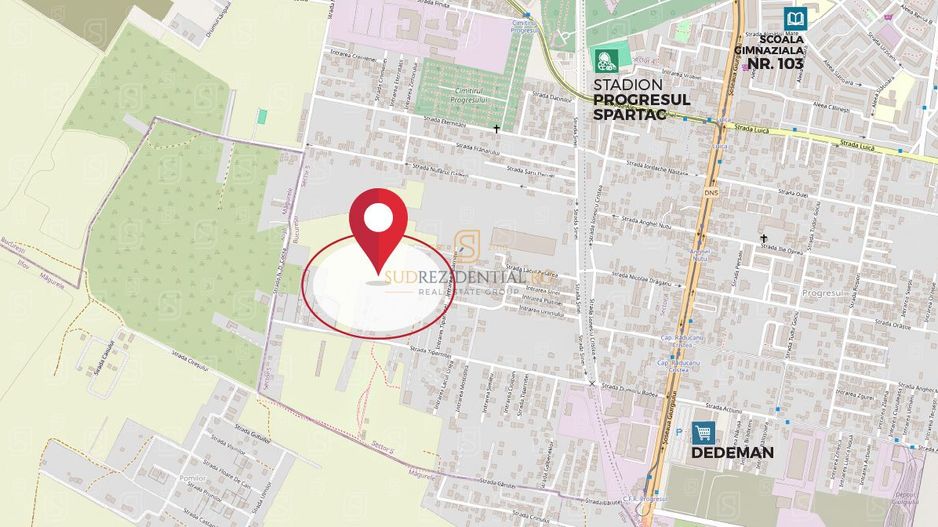 Teren 1.475 mp,  Ideal dezvoltare imobiliara, Str. N.D. Cocea - Poză 4